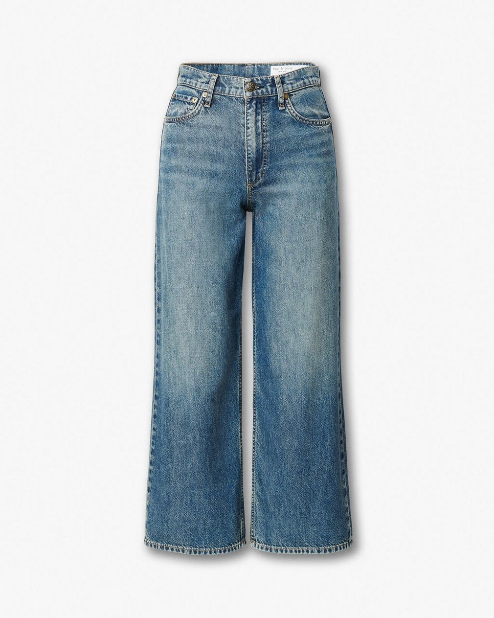 Andi Ankle Wide-Leg Jeans - Delcan