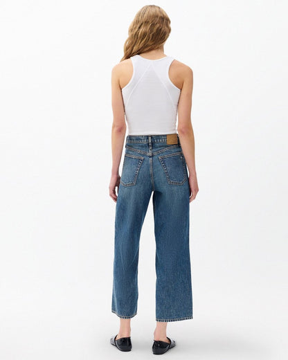 Andi Ankle Wide-Leg Jeans - Delcan