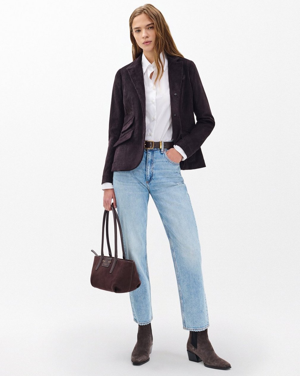 Harlow Ankle Straight Jean - Lou