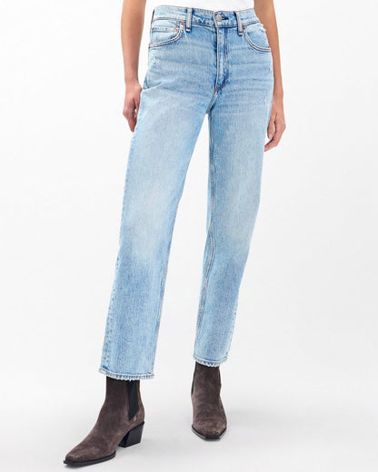 Harlow Ankle Straight Jean - Lou
