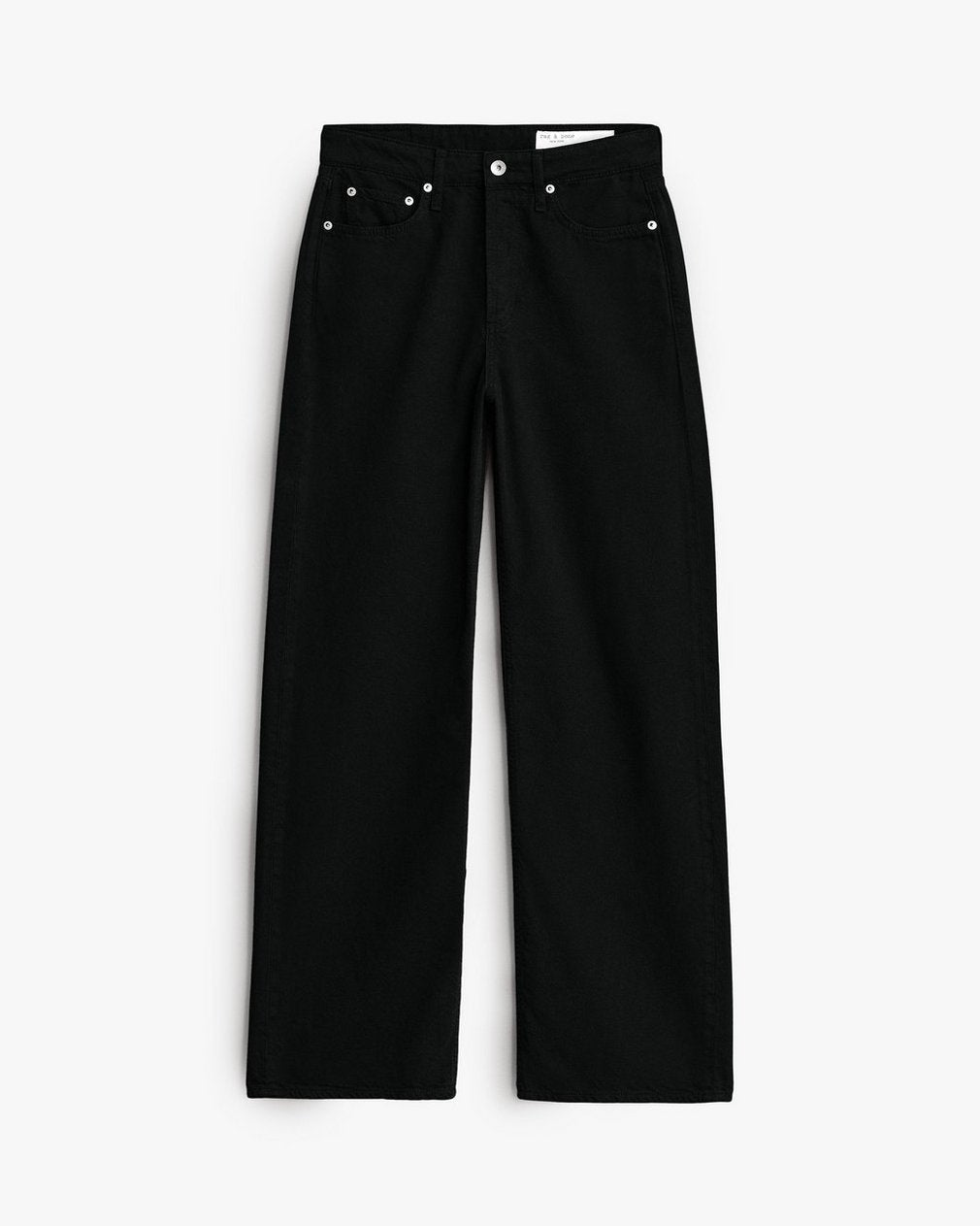 Logan Women’s Black Wide-Leg Jeans