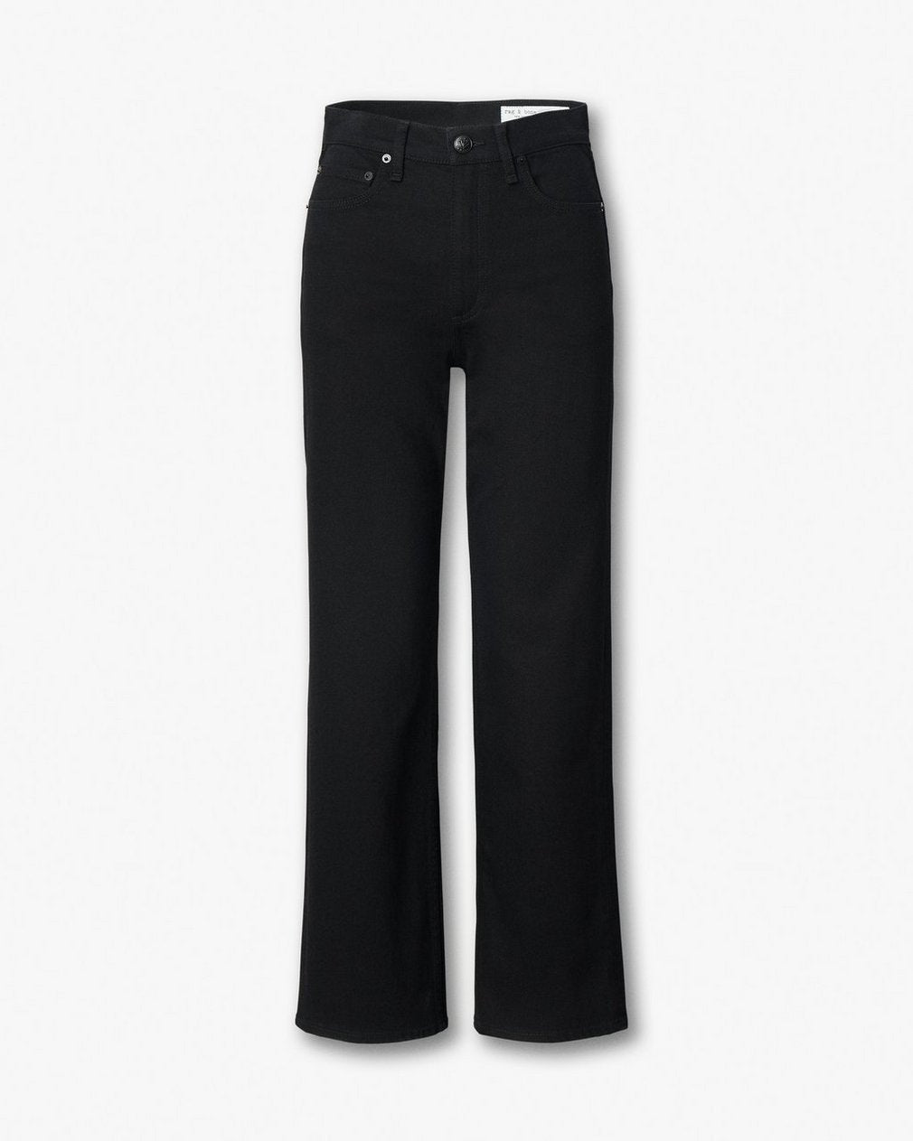 Shea Ankle Relaxed Straight Jeans - Black