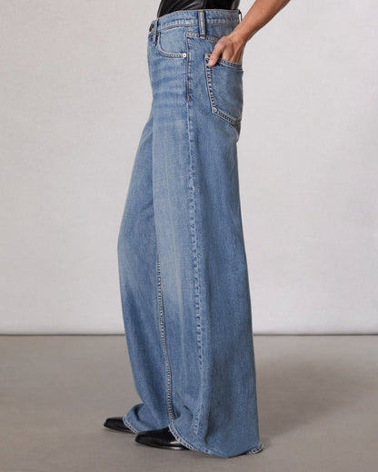 Featherweight Sofie Wide-Leg Jean - Beverly