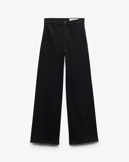 Hadley Wide-Leg Jeans - Black