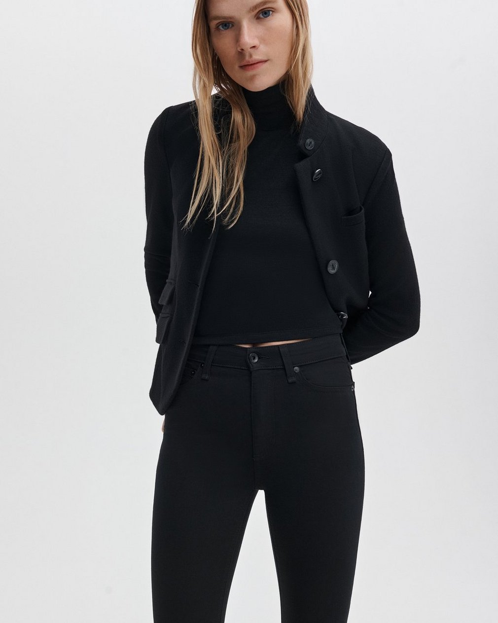 Flexi Nina Skinny Jean - Black
