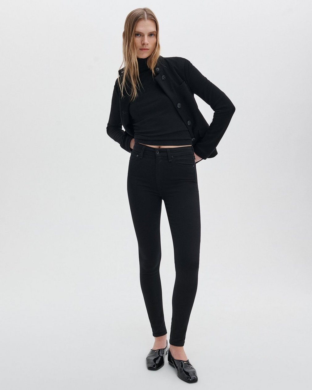 Flexi Nina Skinny Jean - Black