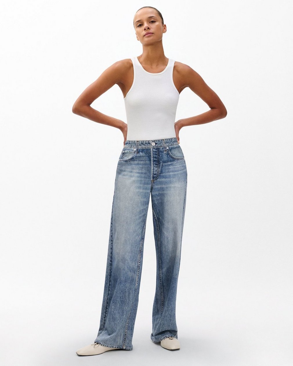 Miramar Wide-Leg Pants - Scarlet