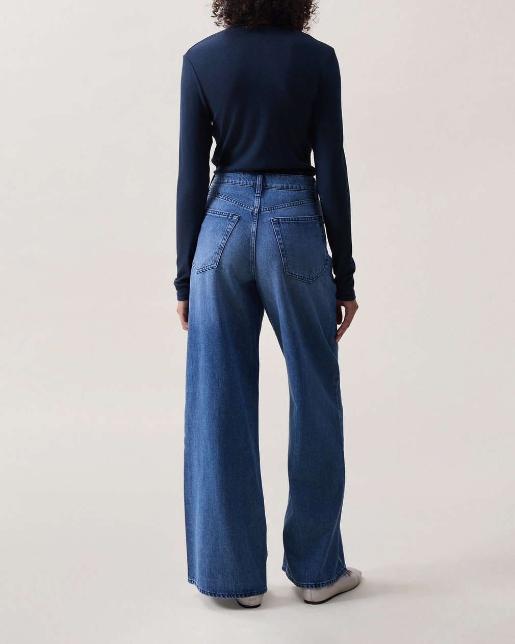 Serena Wide-Leg Jeans - Polk