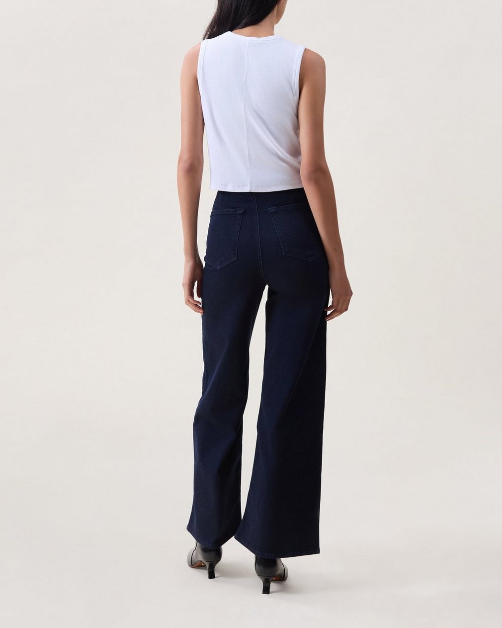 Serena Pull-On Jeans - Rinse