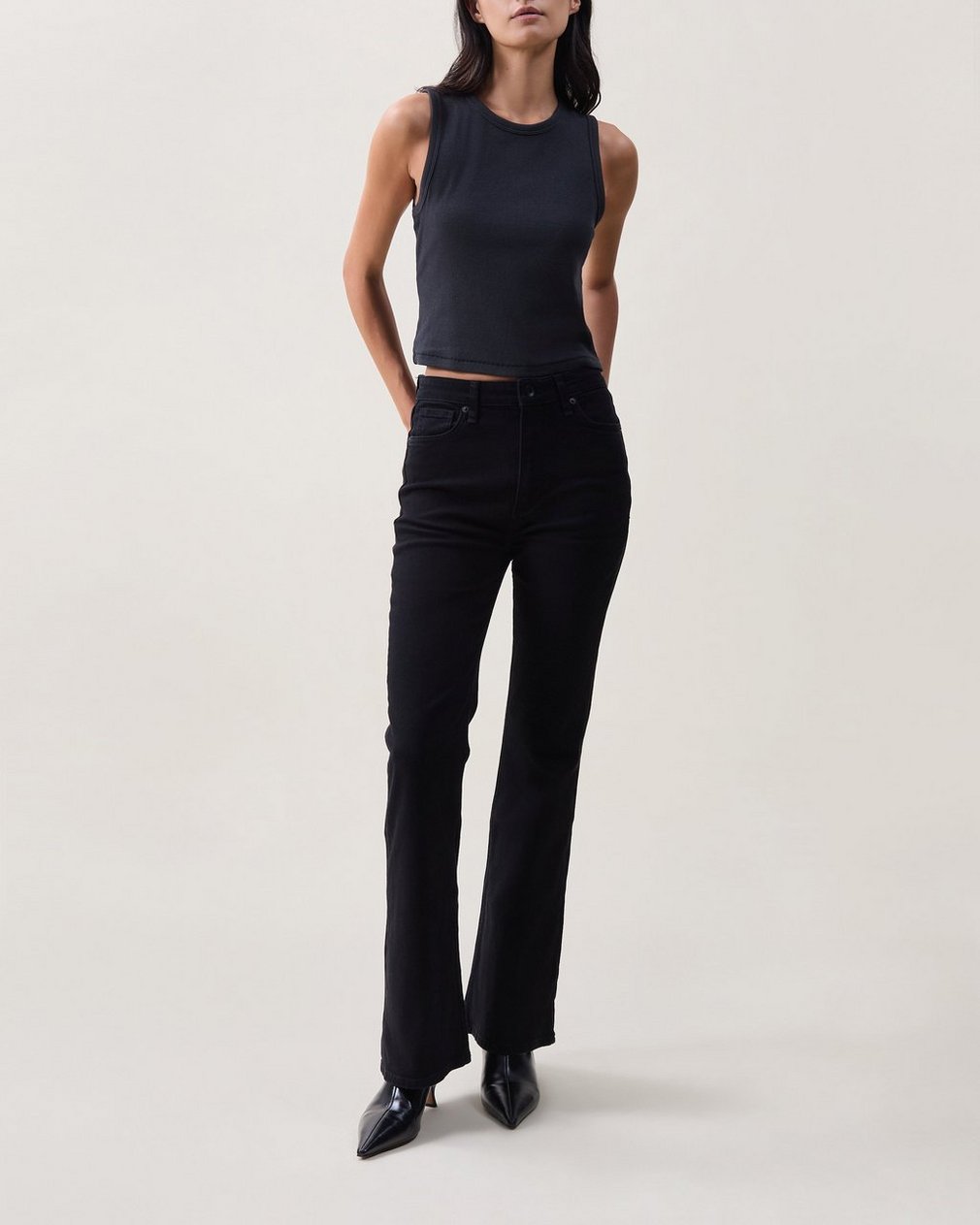 Casey Flare Jeans - Black