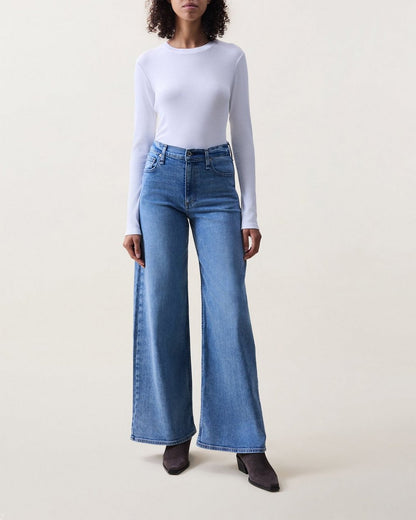 Serena Wide-Leg Jeans - Monterosso