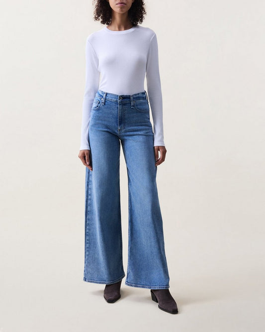 Serena Wide-Leg Jeans - Monterosso