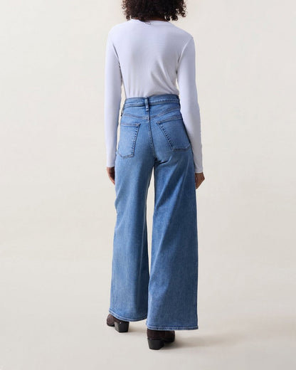 Serena Wide-Leg Jeans - Monterosso