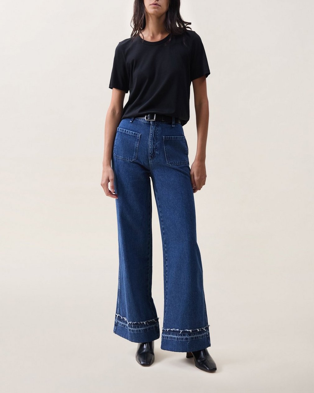 Melina Wide-Leg Jeans - Newnan