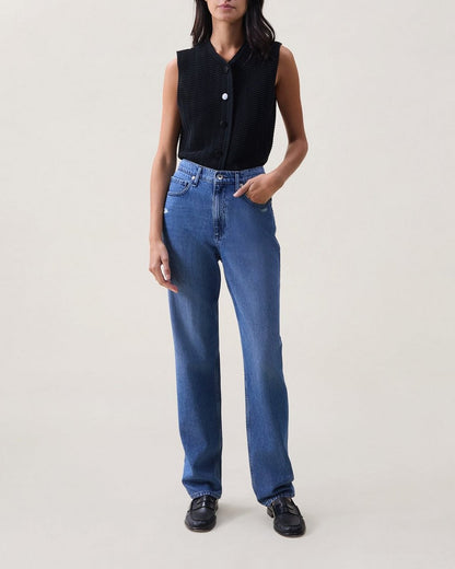 Shannon Relaxed Straight Jeans - Polk
