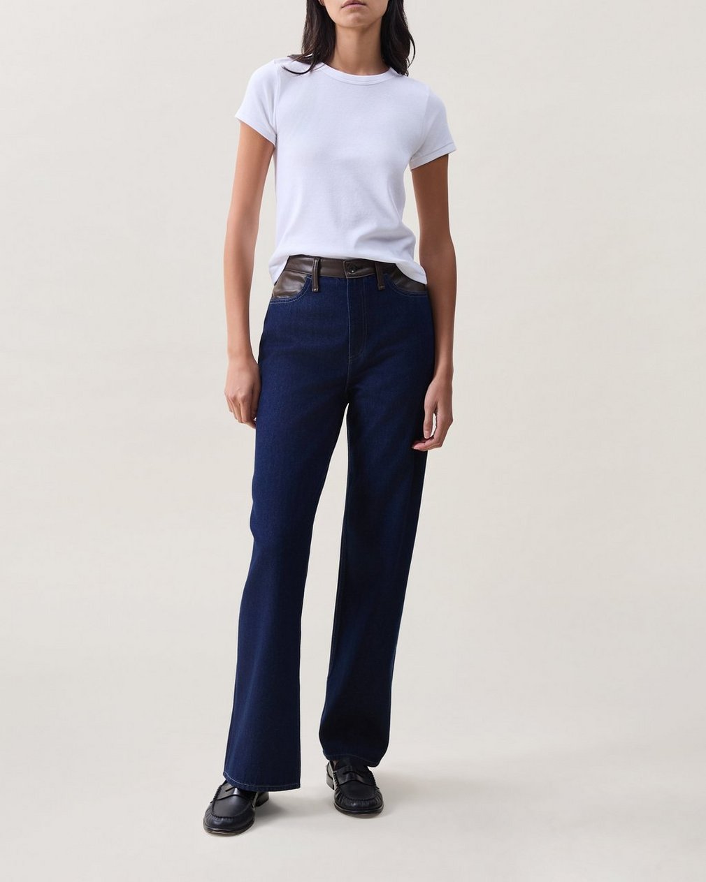 Lori Wide-Leg Jeans - Rinse Combo