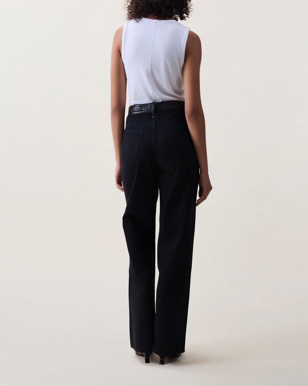 Lori Wide-Leg Jeans - Black Combo
