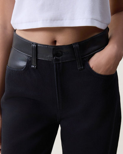 Lori Wide-Leg Jeans - Black Combo