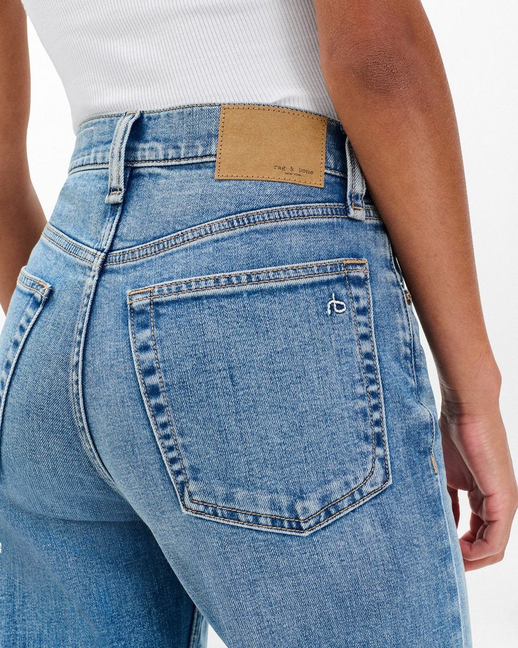 Harlow Ankle Straight Jeans - Orian