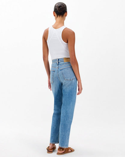 Harlow Ankle Straight Jeans - Orian