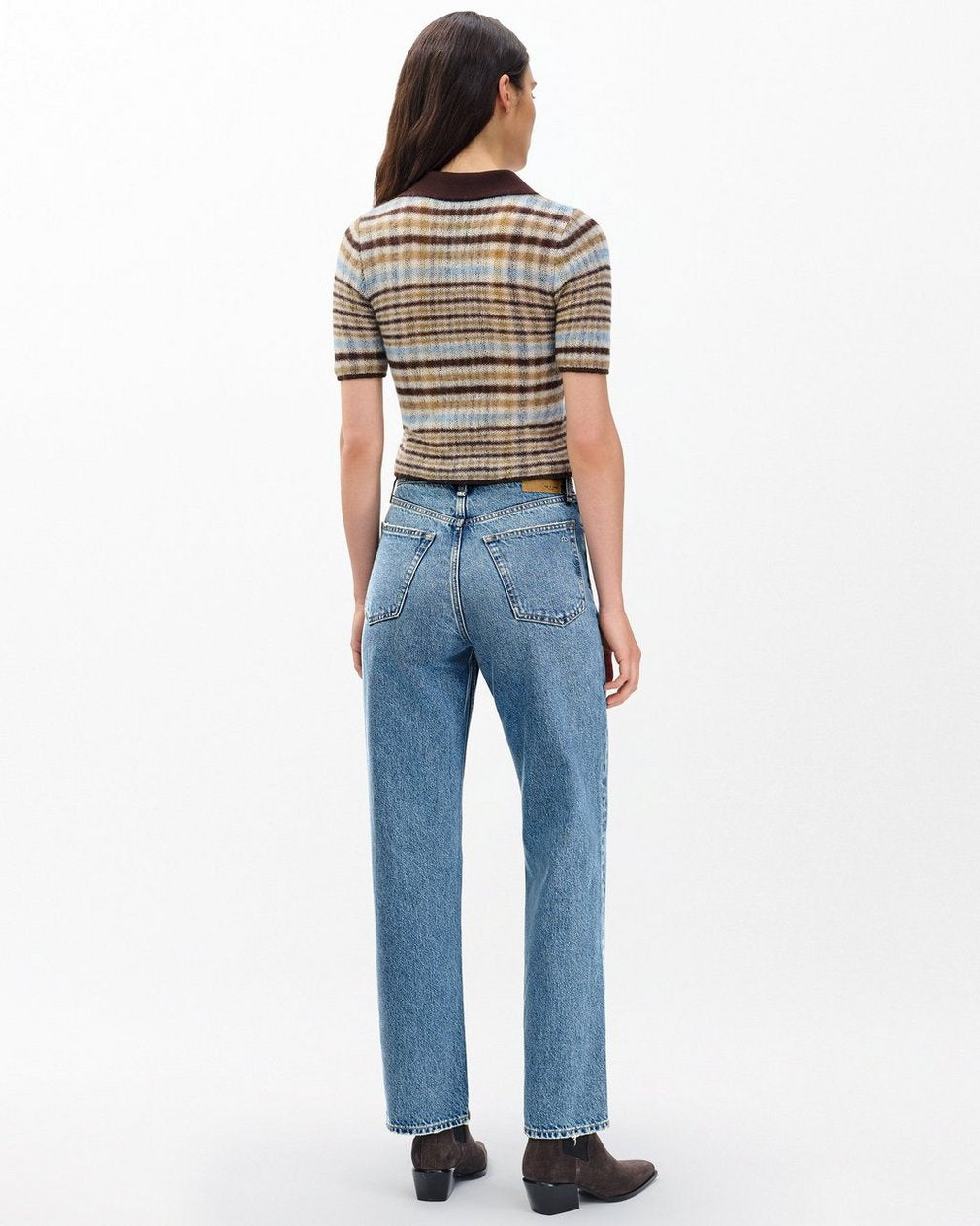 Shea Ankle Relaxed Straight Jeans - Ithaca