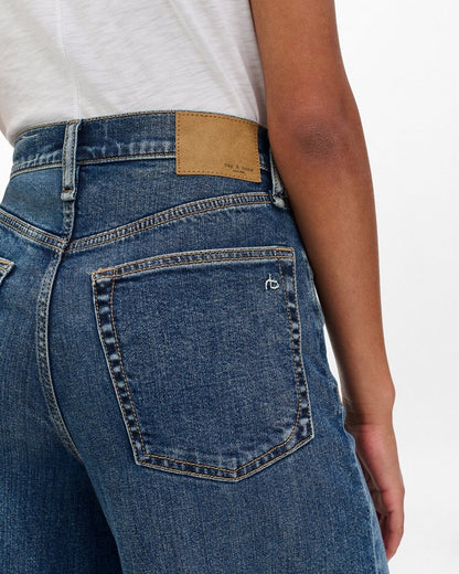 Sofie Cuffed Wide-Leg Jeans - Lee