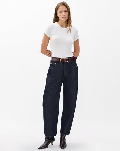 Charlie Ankle Barrel Jeans - Twilight Rinse