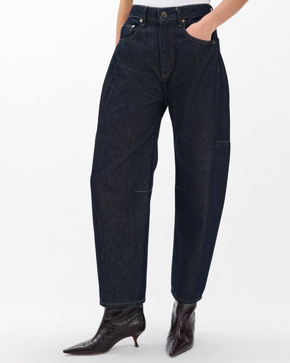 Charlie Ankle Barrel Jeans - Twilight Rinse