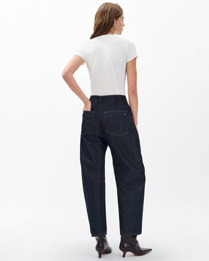 Charlie Ankle Barrel Jeans - Twilight Rinse