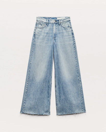 Sofie Ankle Wide-Leg Jeans - Mira