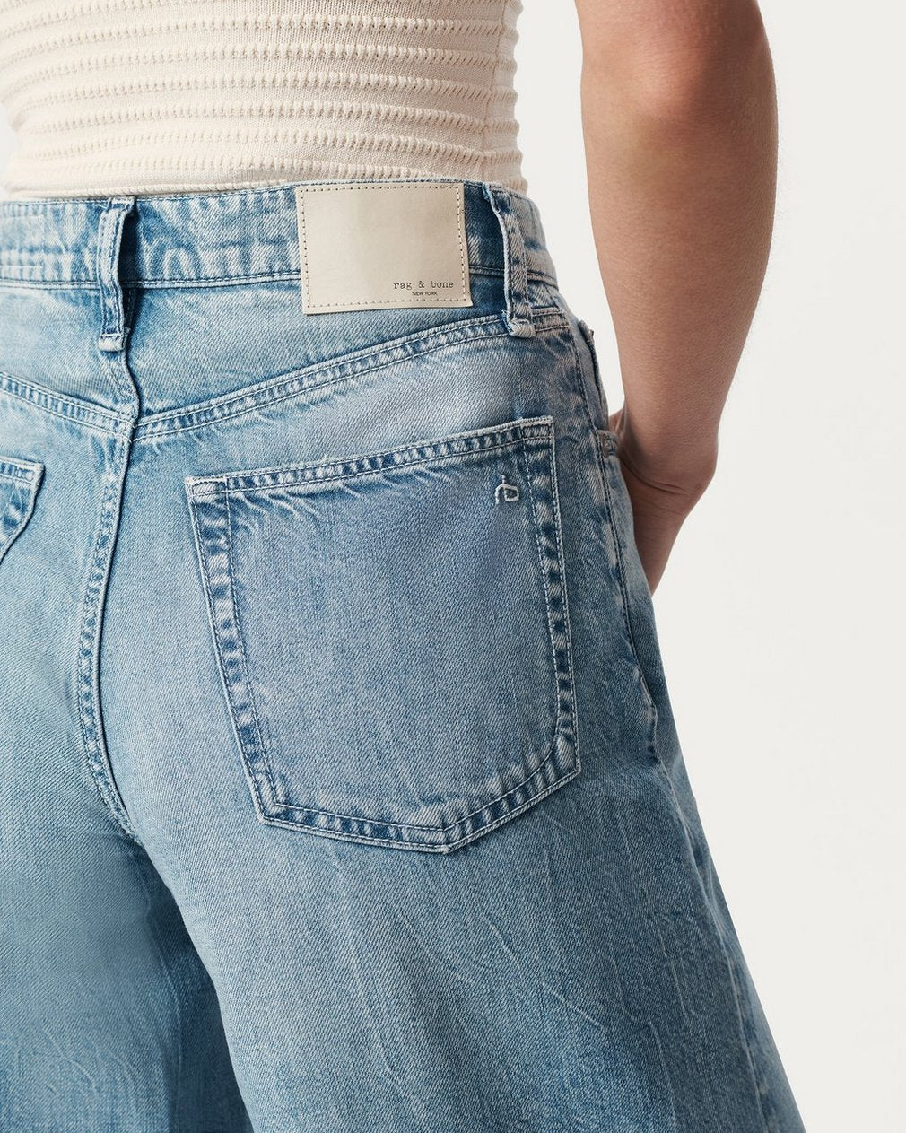 Sofie Ankle Wide-Leg Jeans - Mira