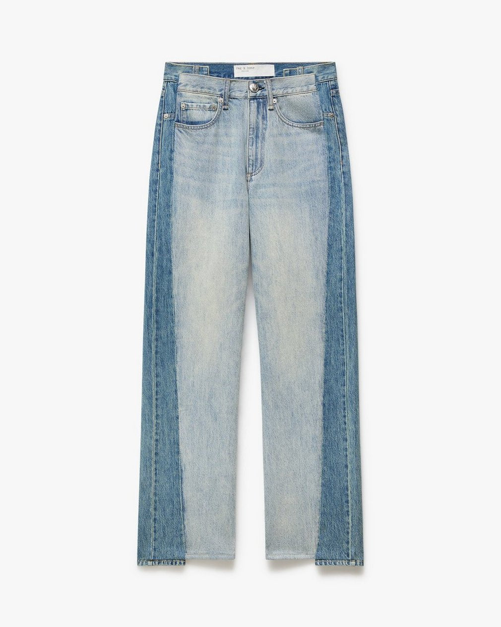 Shea Ankle Relaxed Straight Jeans - York Spliced