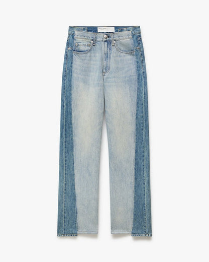 Shea Ankle Relaxed Straight Jeans - York Spliced