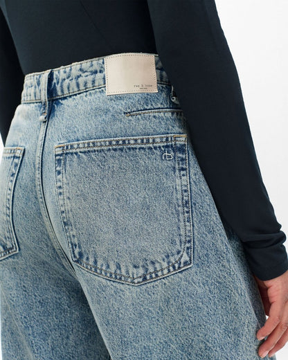 Charlie Barrel Jeans - Placid