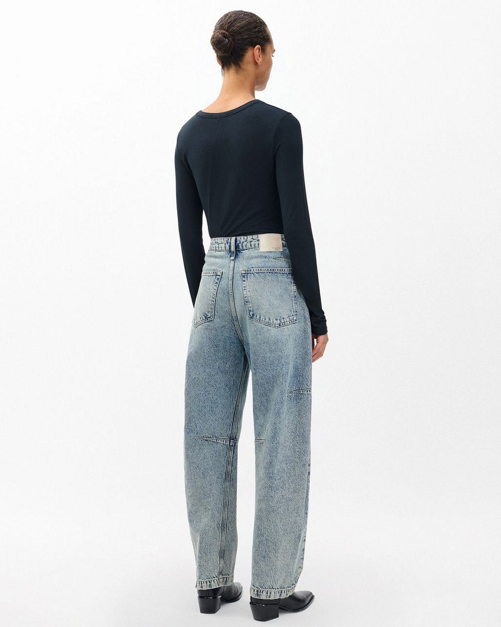 Charlie Barrel Jeans - Placid