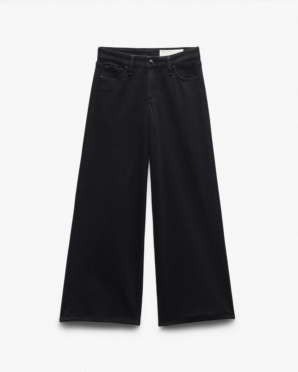 Aiden Wide-Leg Jeans - Black