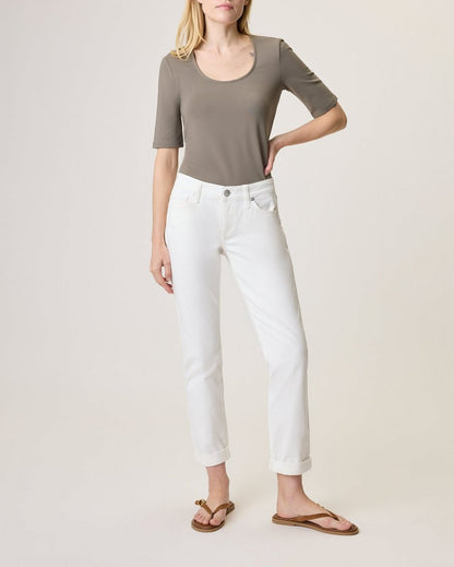 Baggy Dylan Boyfriend Jeans - White