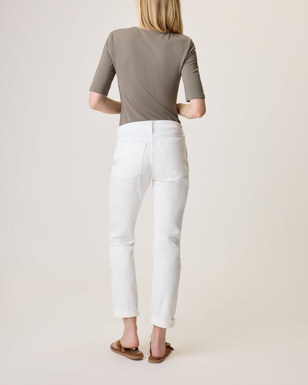 Baggy Dylan Boyfriend Jeans - White