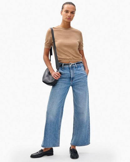 Andi Ankle Wide-Leg Jeans - Orian