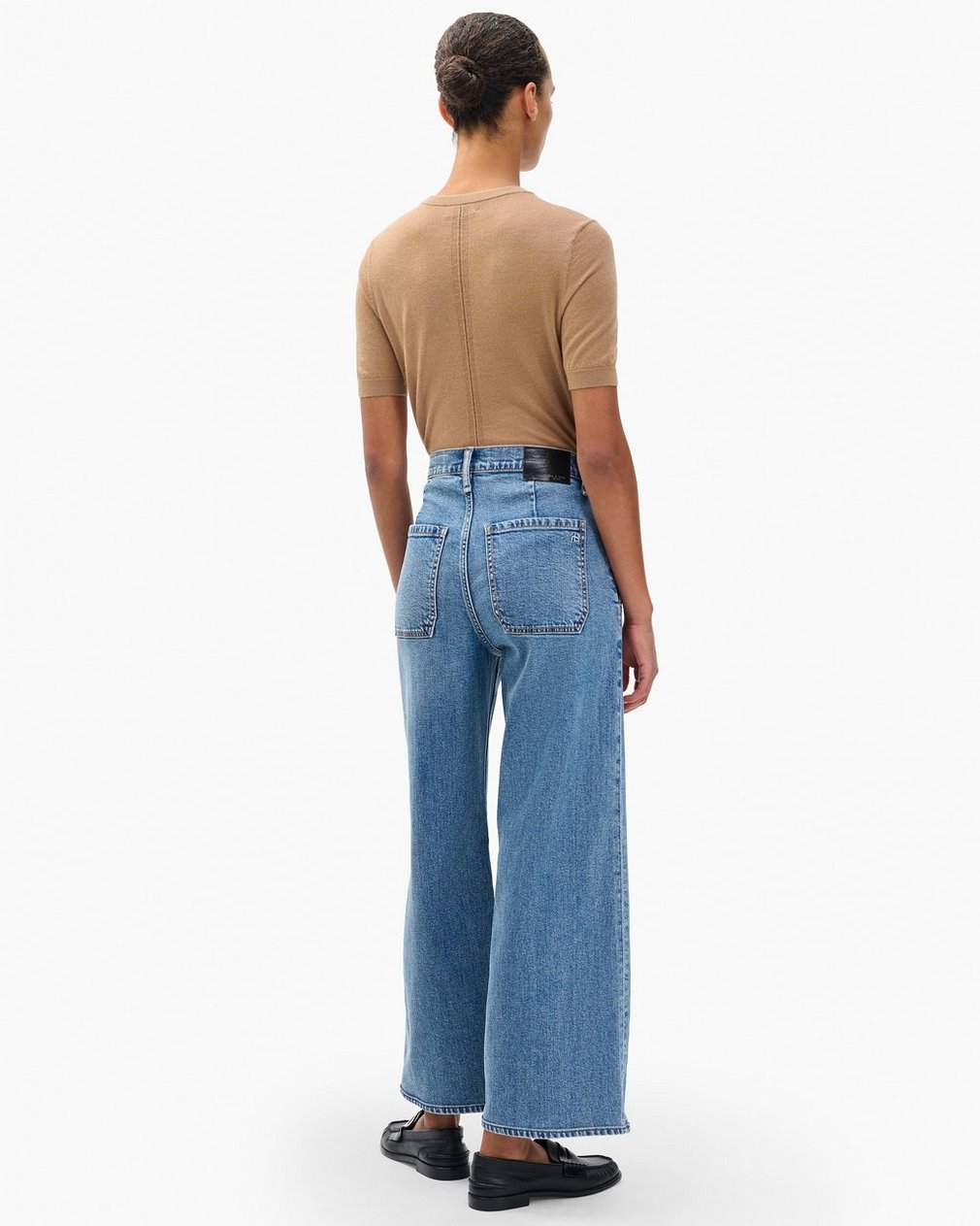 Andi Ankle Wide-Leg Jeans - Orian