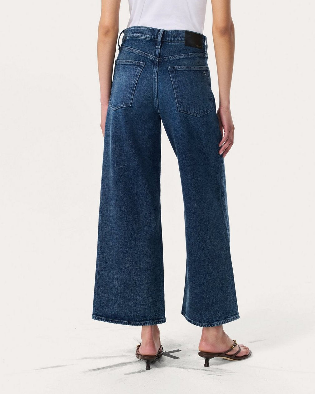 Andi Ankle Wide-Leg Jeans - Adeline