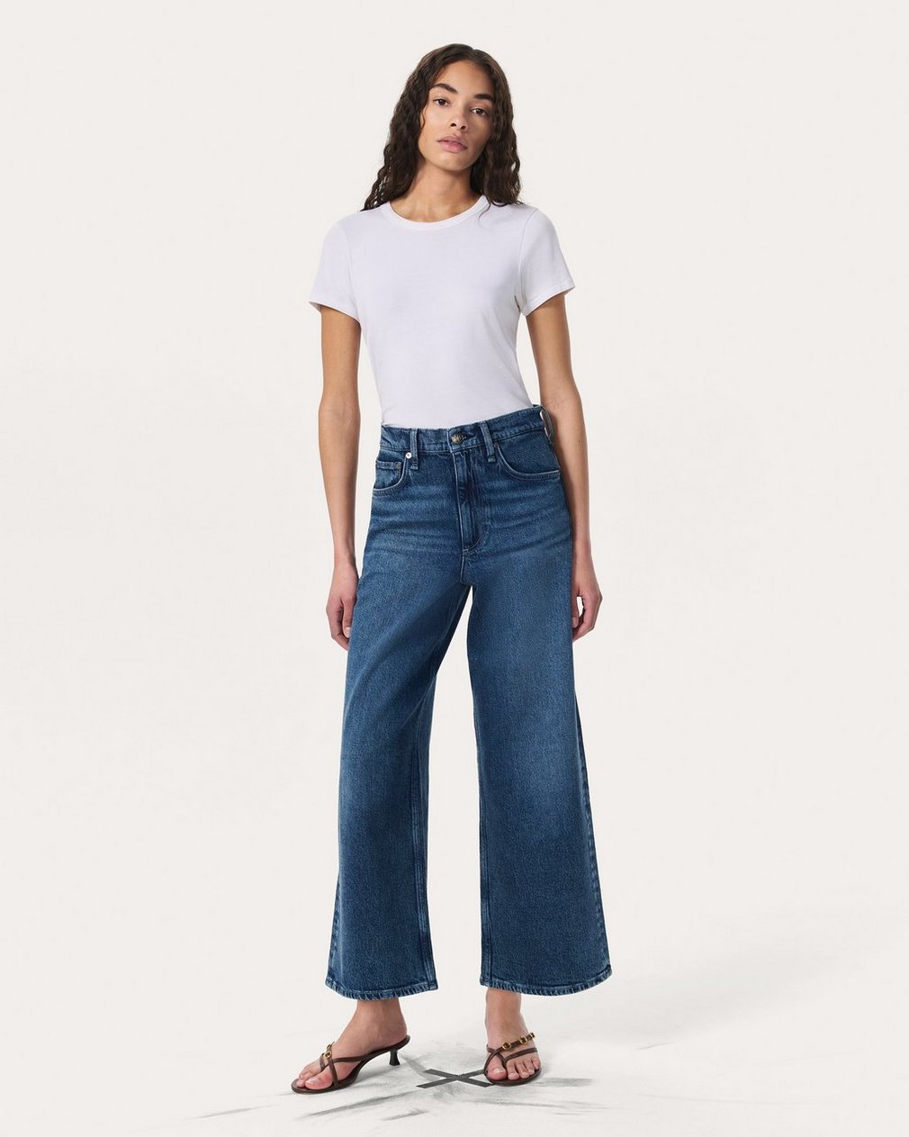 Andi Ankle Wide-Leg Jeans - Adeline