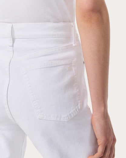 Shea Relaxed Straight Jeans - Optic White