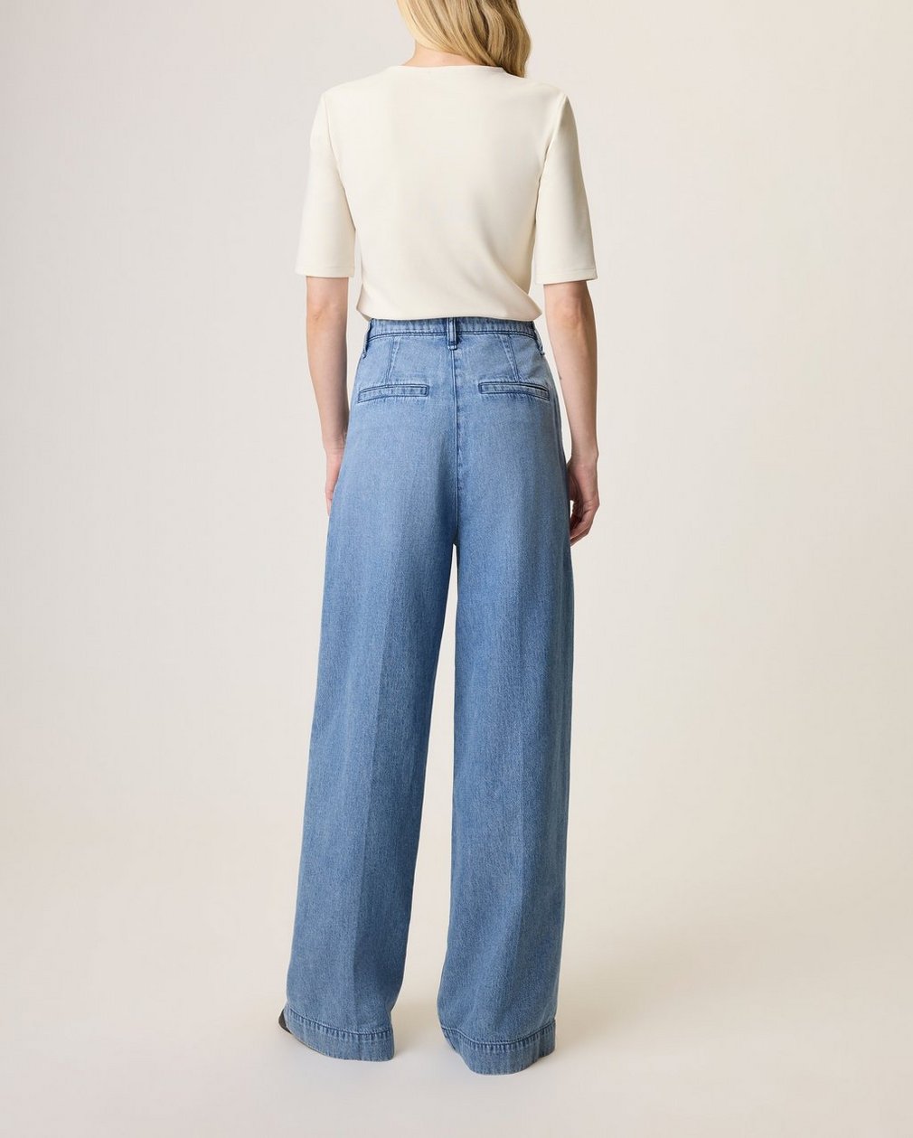 Aurora Pleated Trouser - Winwood
