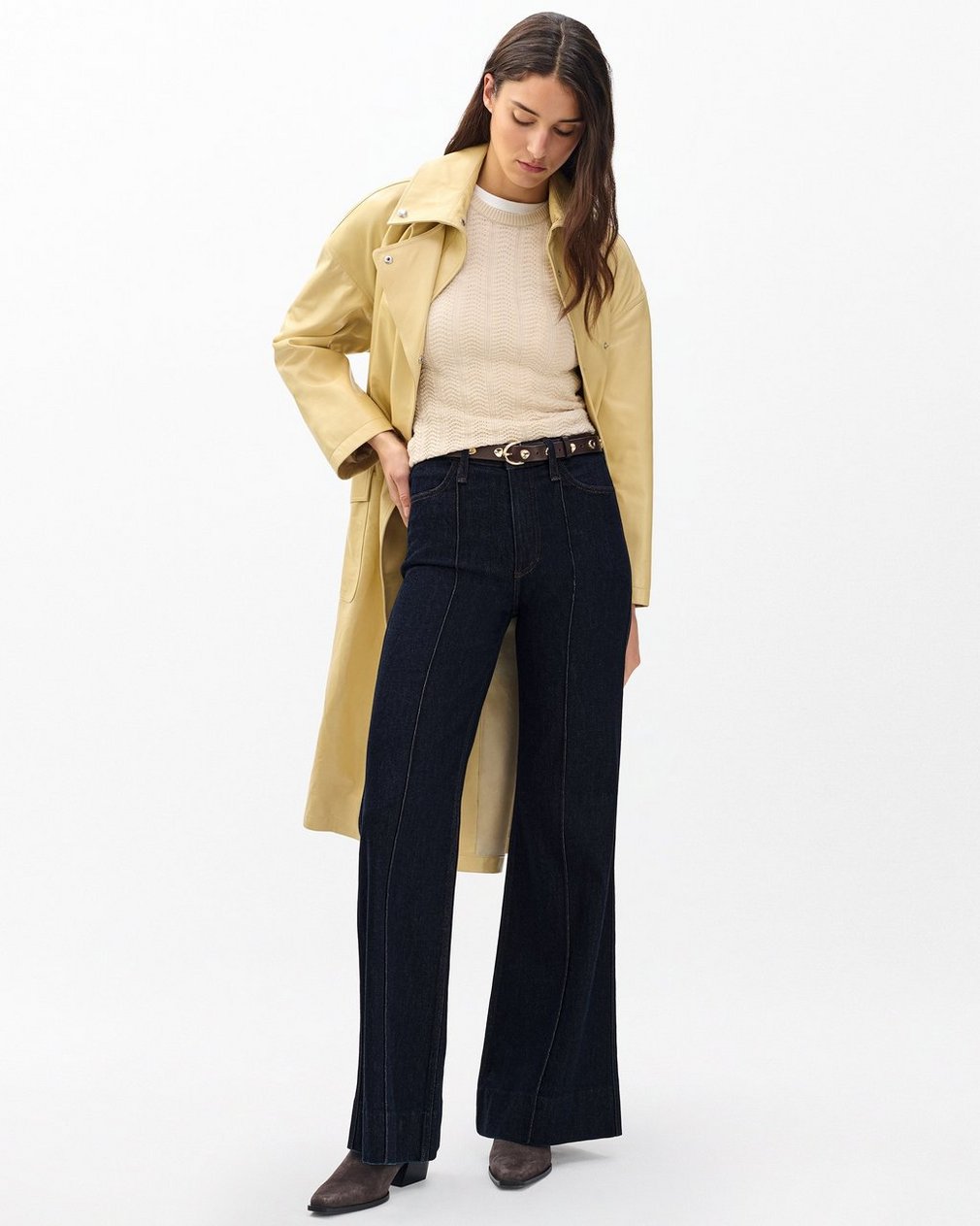 Skylar Wide-Leg Jeans - Rinse