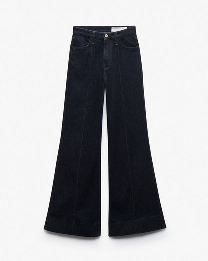 Skylar Wide-Leg Jeans - Rinse