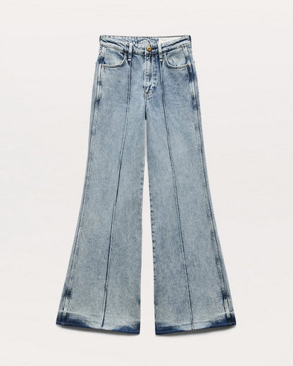 Skylar Wide-Leg Flare Jeans - Clementine