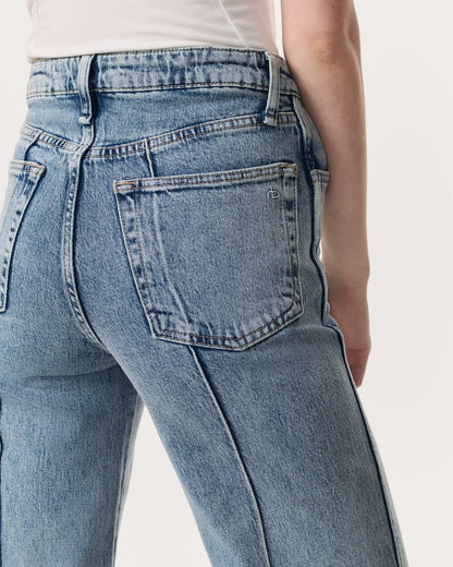Skylar Wide-Leg Flare Jeans - Clementine