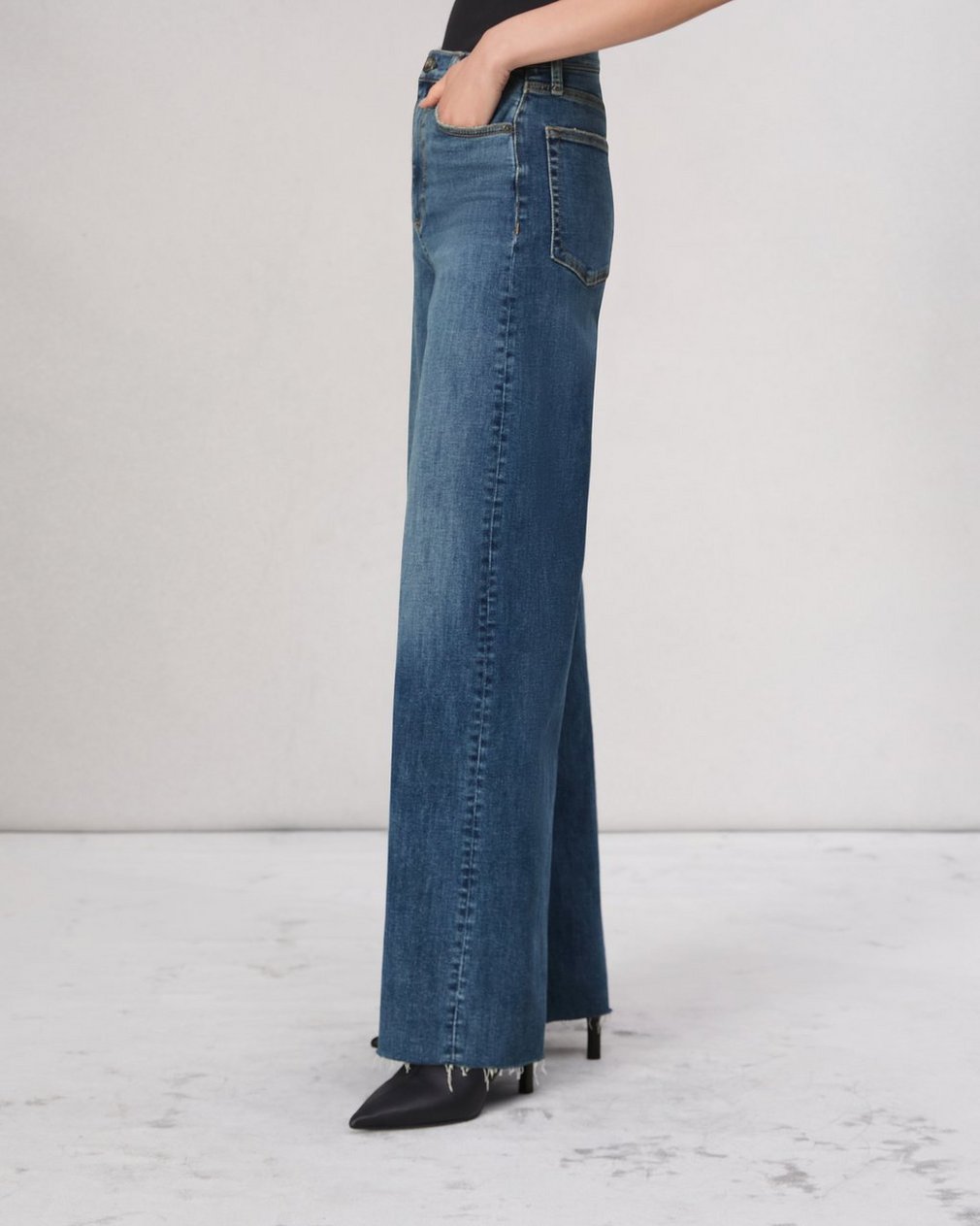 Flexi Sofie Wide-Leg Jean - Willow