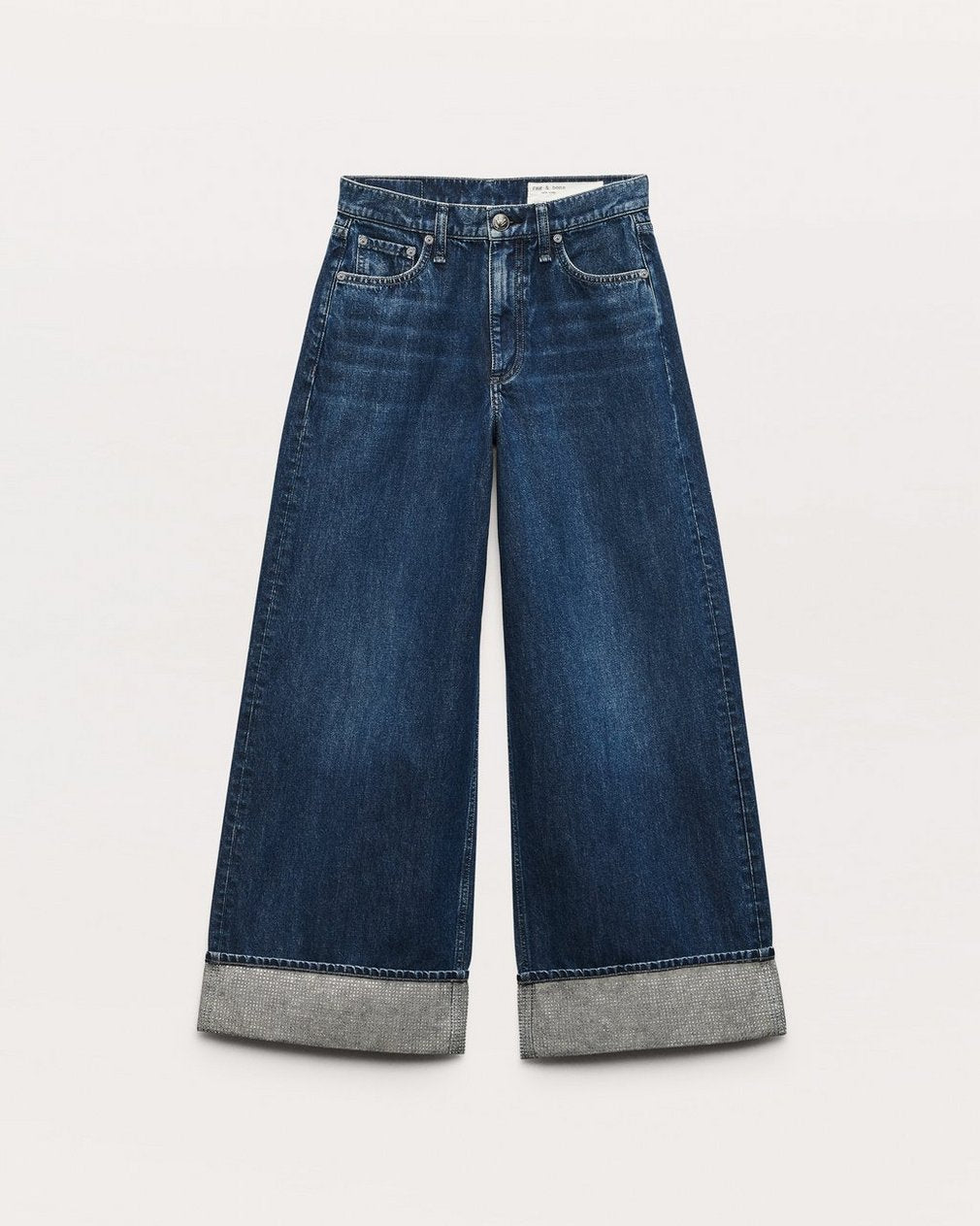 Sofie Ankle Wide-Leg Jeans - Dawn Jewel